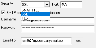Secure Email Notifications and Test Emails with OmniServer