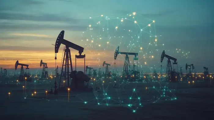 Oil and Gas Industry Data Graphic