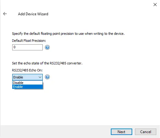 Screenshot Contrex M Series Echo State