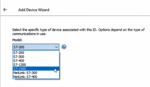 TOP Server Supported Siemens S7 Controller Device Models