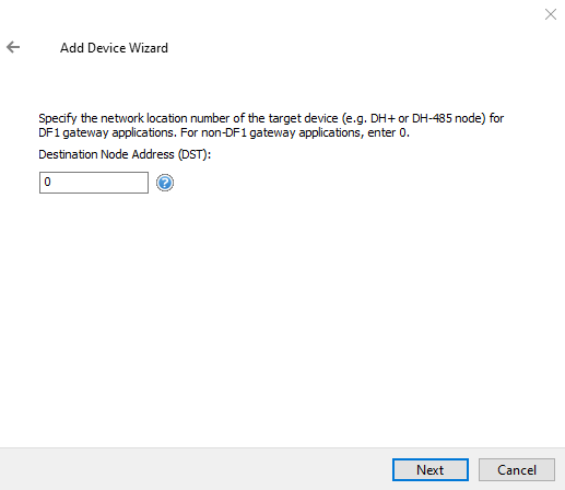 Screenshot AB Ethernet Node Address