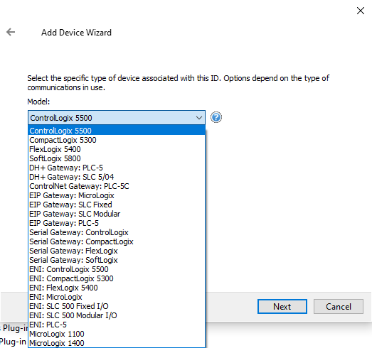 TOP Server ControlLogix Supported Models