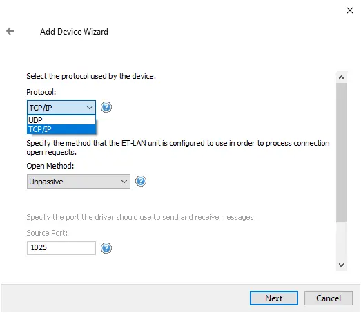 Screenshot Aromat Ethernet Protocol
