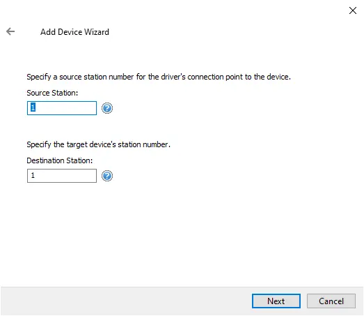 Screenshot Aromat Ethernet Station Number