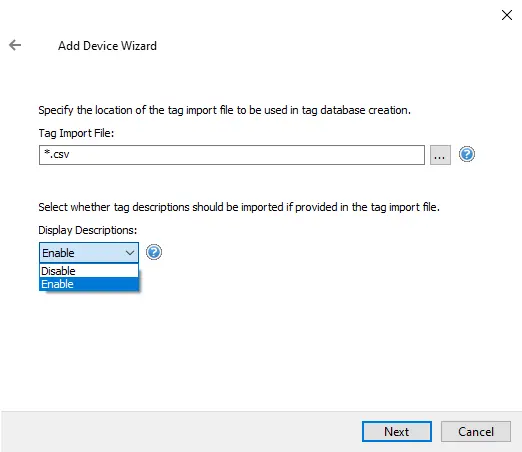 Screenshot AutomationDirect Suite Tag Import