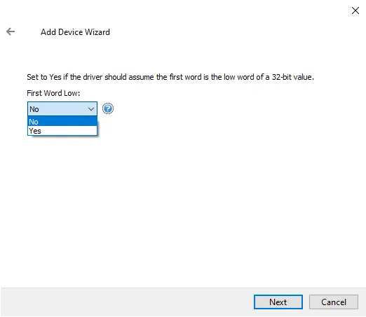 Screenshot Cutler Hammer Word Order