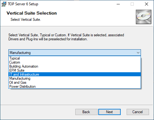 Screenshot - TOP Server IT & Infrastructure Suite Installation