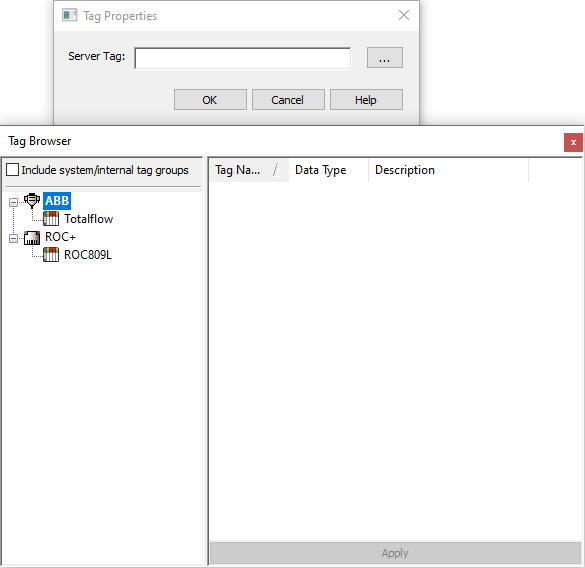 Screenshot - Adding Tags to a Schedule via Browsing