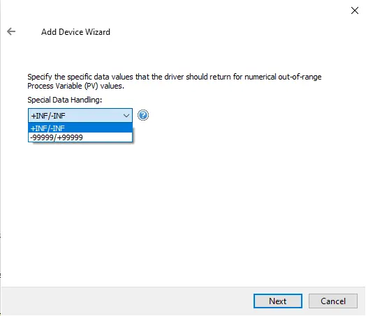 Screenshot Yokogawa Controller Data Handling